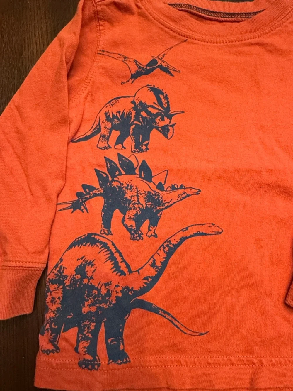 Carter's Dino Shirt Olive Jogger Pants Outfit Set Toddler Boys 18M
